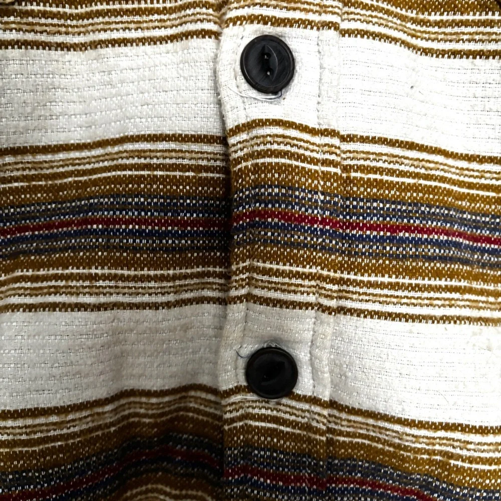 True Grit Men's Cotton Summit Shirt Sherpa Jacket Shacket Size S